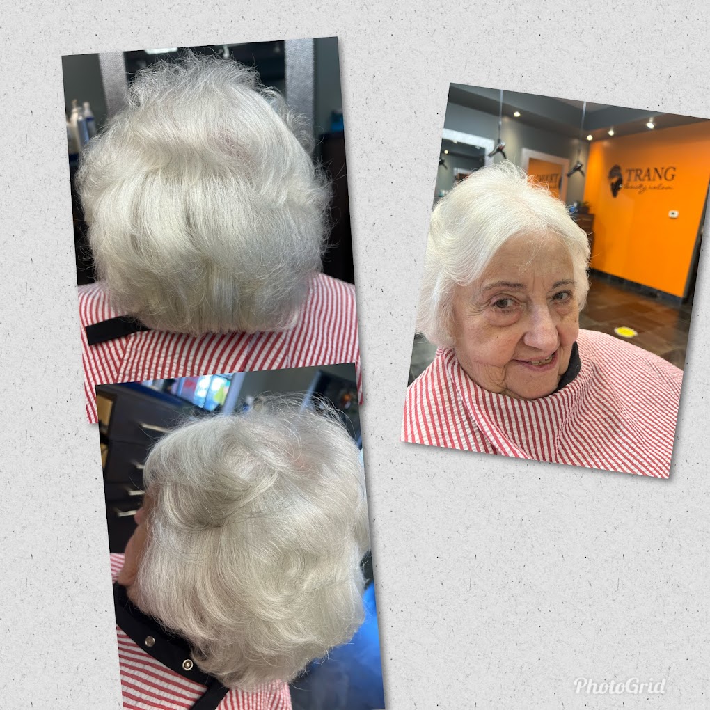 Fresh cut and blow-dry